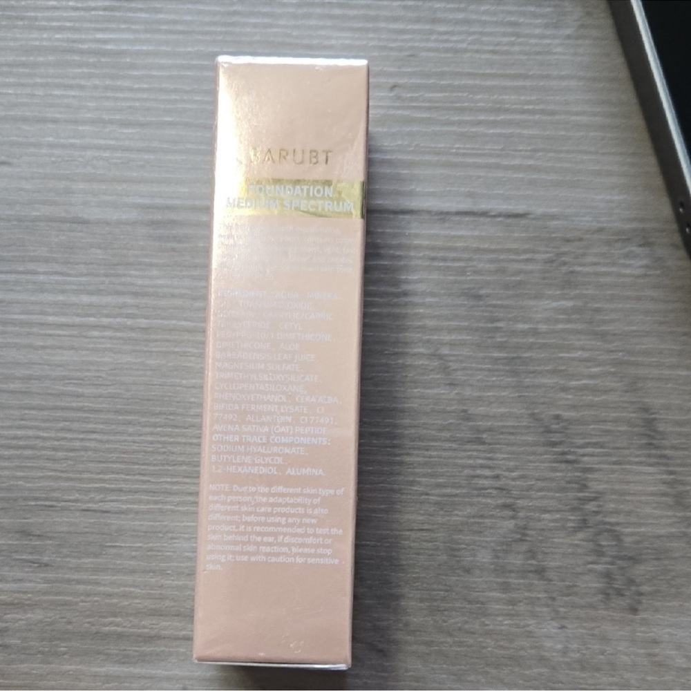 🛍️ 3 for $10 🛍️ Barubt Foundation with SPF 50 Medium Moisturizing & Even Skin - Picture 2 of 6